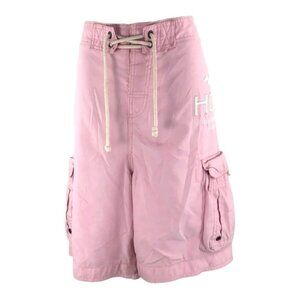 Hollister pink board shorts for men size M